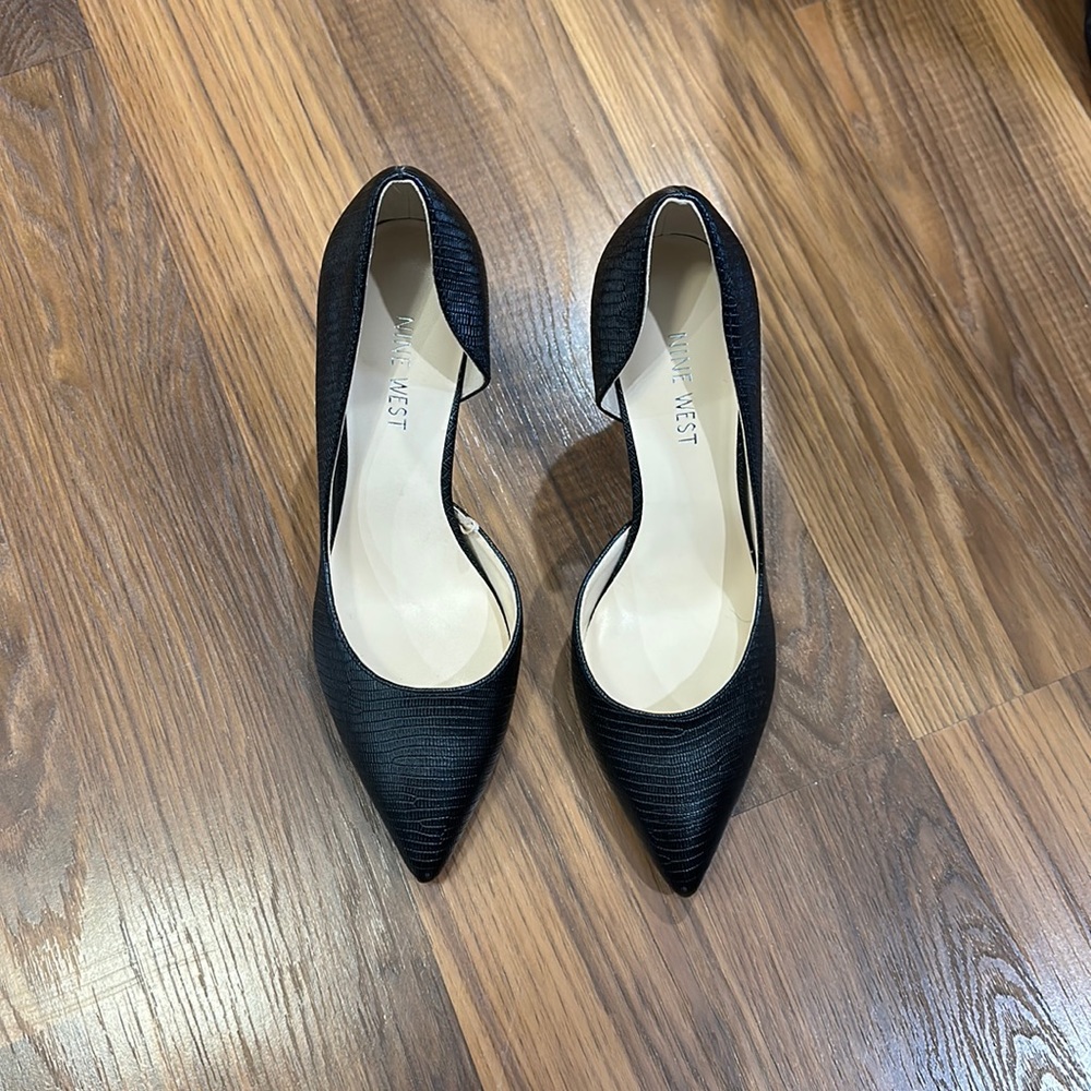 Nine West black heels